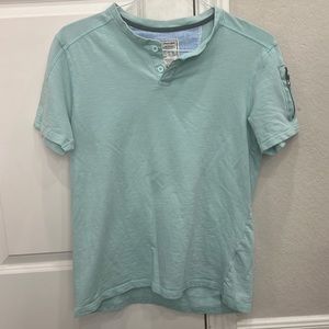 Alexander Julian Colors Henley shirt Seafoam green